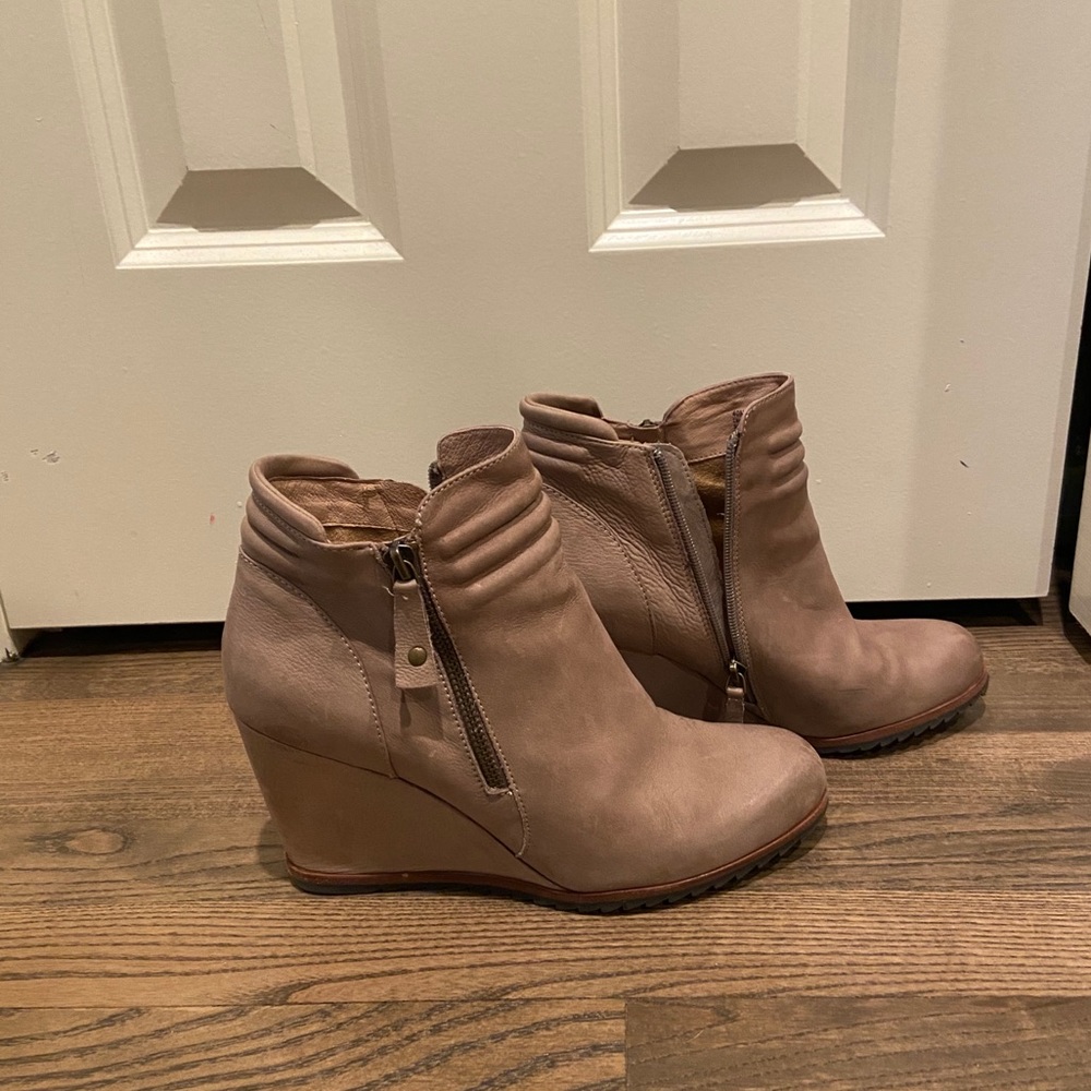 Biala Wedge Booties